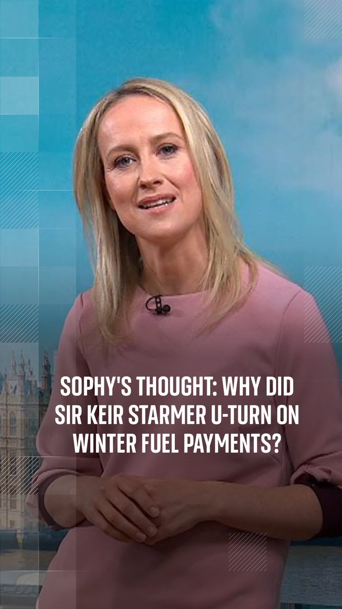 Why did Sir Keir Starmer U-turn on winter fuel payments? Sophy Ridge shares her thoughts. ▶️ Watch Politics Hub in full: