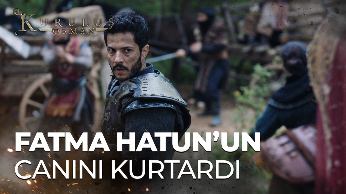 Oğuz, Fatma Hatun'un hayatını kurtardı. "Ardını kollarım bey kızı... Korku nedir bilmem demiştim!" #KuruluşOsman atv