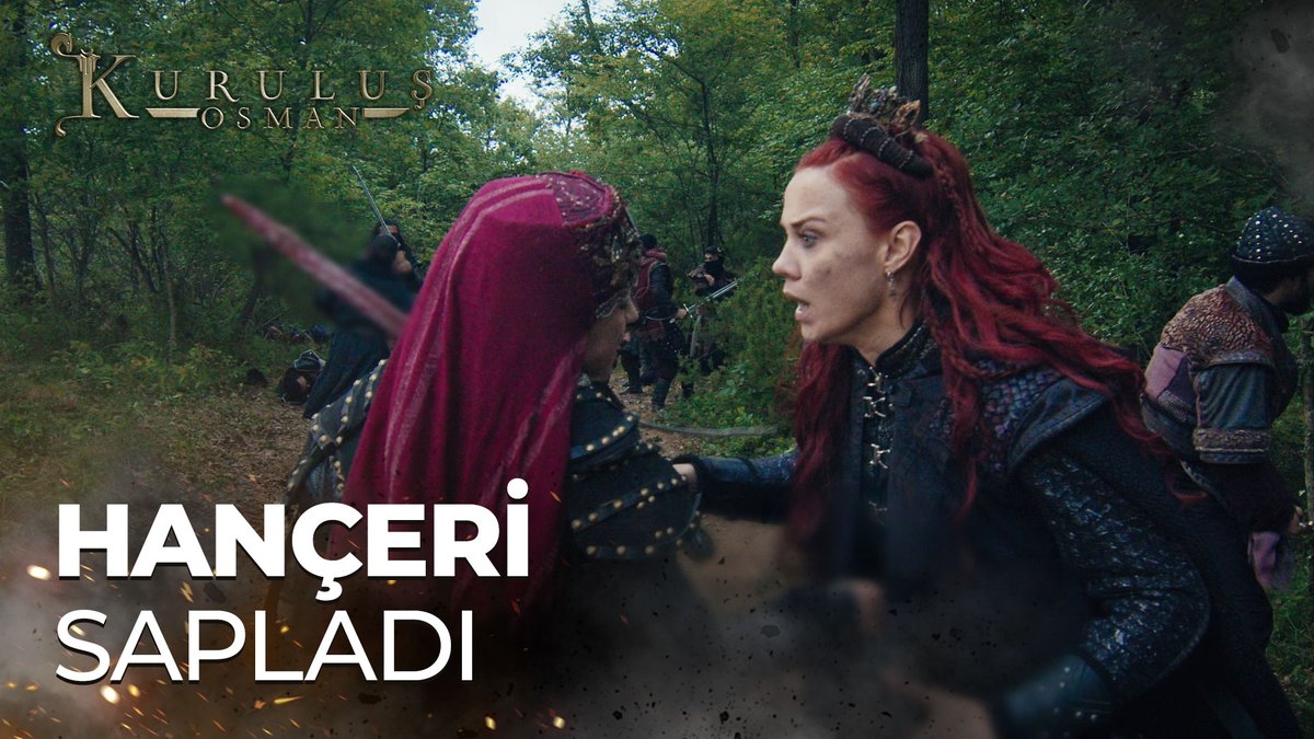 Hançeri sapladı. Kanlı hesaplaşma... #KuruluşOsman atv