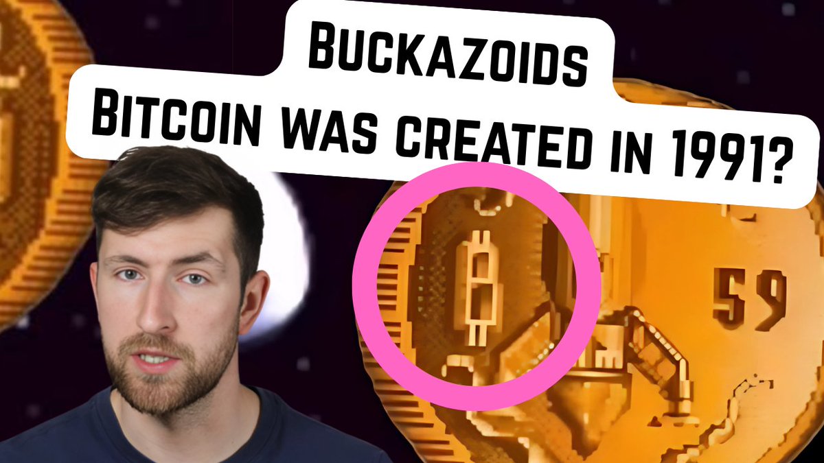 A 1991 game featured Bitcoin’s ₿ logo—years before BTC. Satoshi &amp; Nakamoto were devs. Coincidence? Buckazoids 🌎 📕