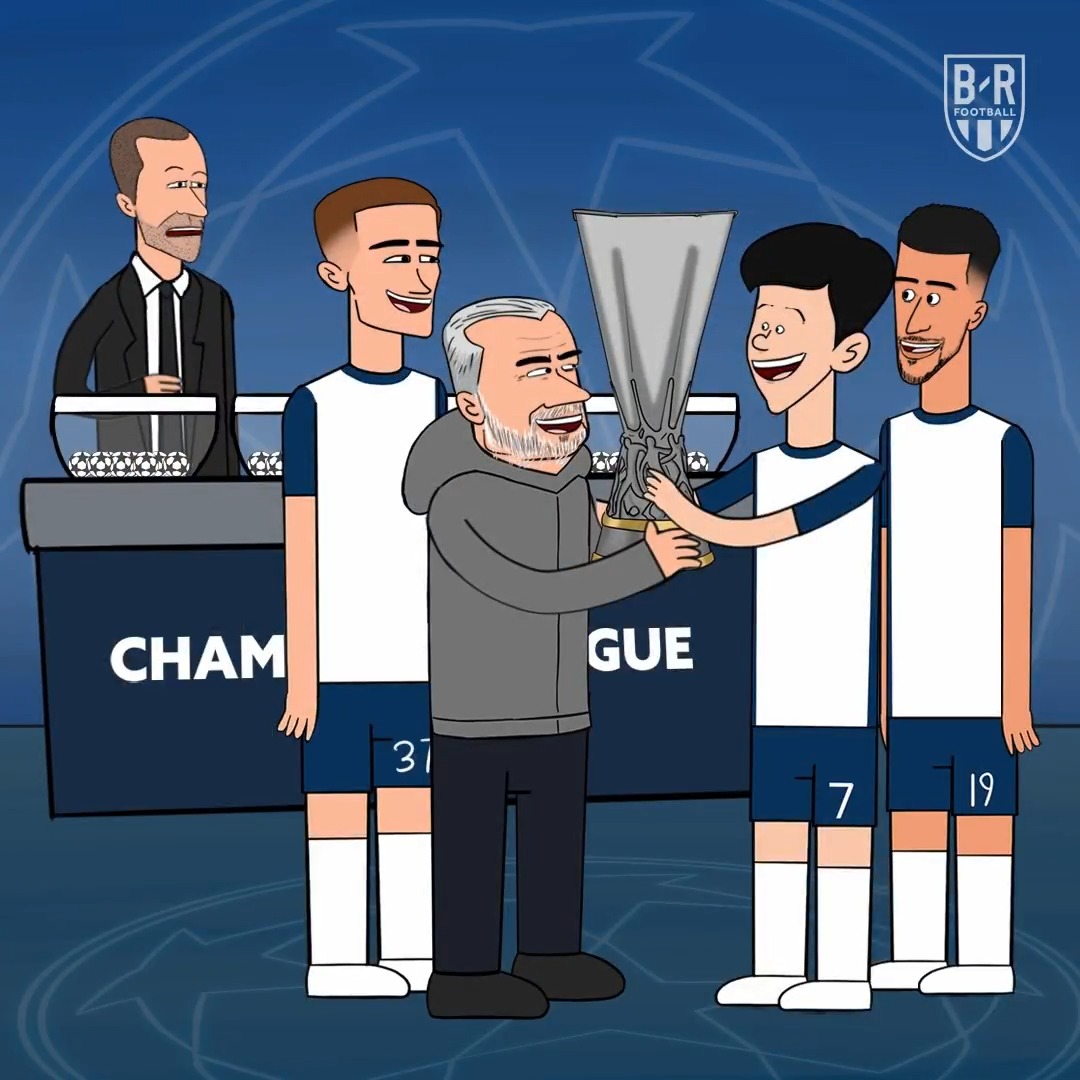 Spurs sit 17th in the Premier League table with one game to go. And next season, they'll be playing Champions League football 😎