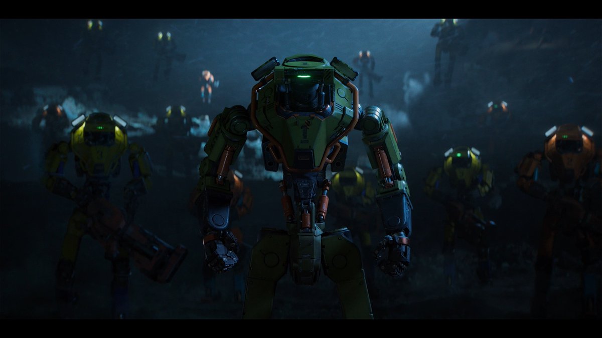 Unreal Engine allowed the team at Blur Studio to produce a 70 shot trailer in 3 days with 4 people 🎥 Incredible efficiency, made possible through the real-time production afforded by UE.