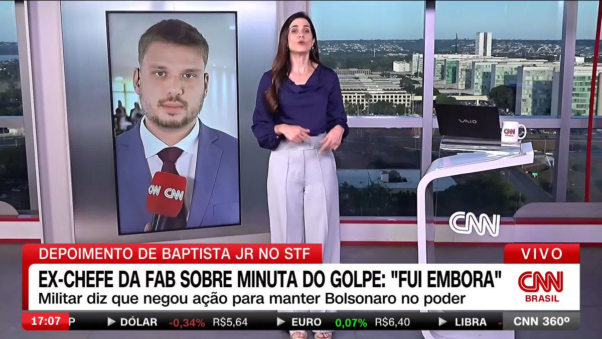 CNN: Ex-chefe da FAB nega presença de Torres em reuniões; Caiu mais uma narrativa!