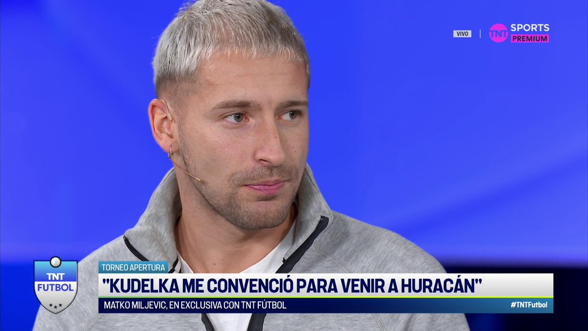 "KUDELKA LE SABE LLEGAR AL JUGADOR" Matko Miljevic charló en exclusiva en #TNTFútbol sobre el poder de convencimiento que tiene el DT de Huracán sobre los jugadores. #TNTFútbol