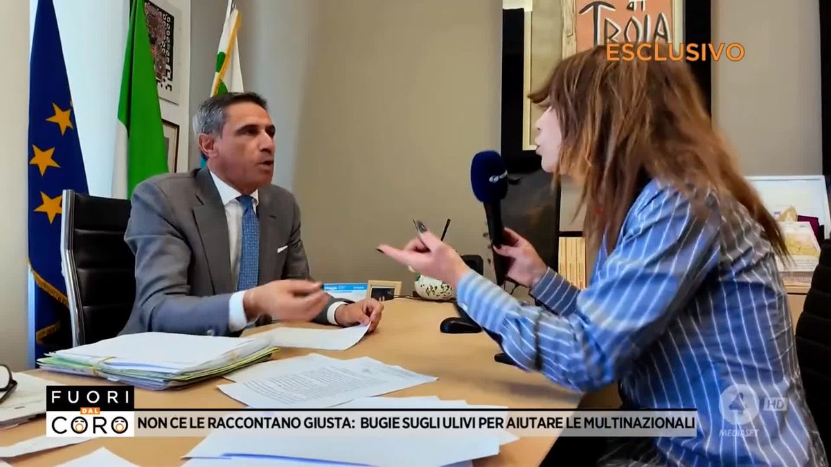 Bugie sugli ulivi per aiutare le multinazionali. Il servizio completo di angela camuso a #Fuoridalcoro è su Mediaset Infinity