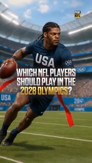 Which NFL players do you want to see play flag football at the 2028 Olympics? 🏈🤩