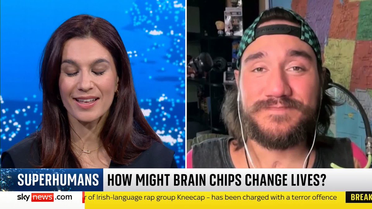 "It's a fascinating technology but not everyone has good intentions." Noland Arbaugh, the first person to be fitted with Elon Musk's Neuralink, talks to Yalda Hakim about the ethical concerns surrounding the brain chips. 📺 Sky 501 and YouTube