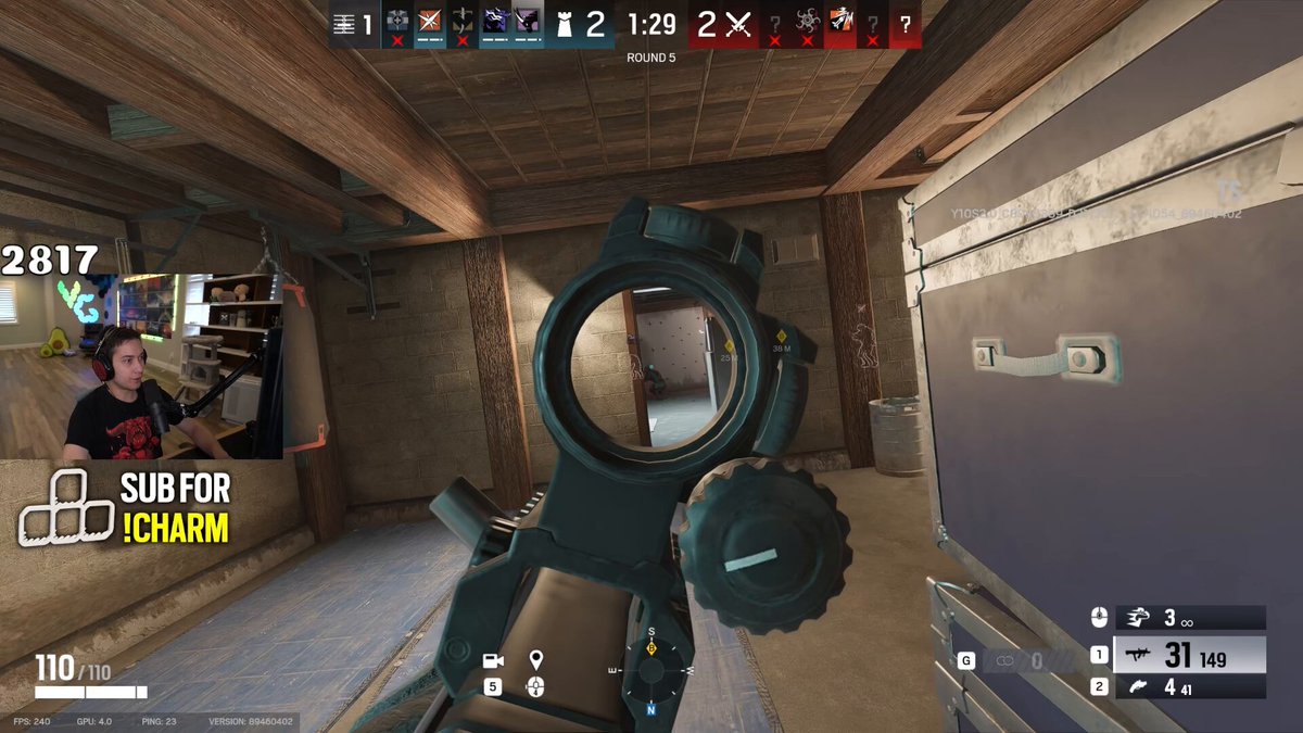 People keep saying we just have to "get used to audio 2.0", but I'm convinced it's just bugged. In the killcam you can see Ash was sprinting down the stairs then stopped halfway. Yet all I heard was 2 foot steps. You can't tell me that this is good audio