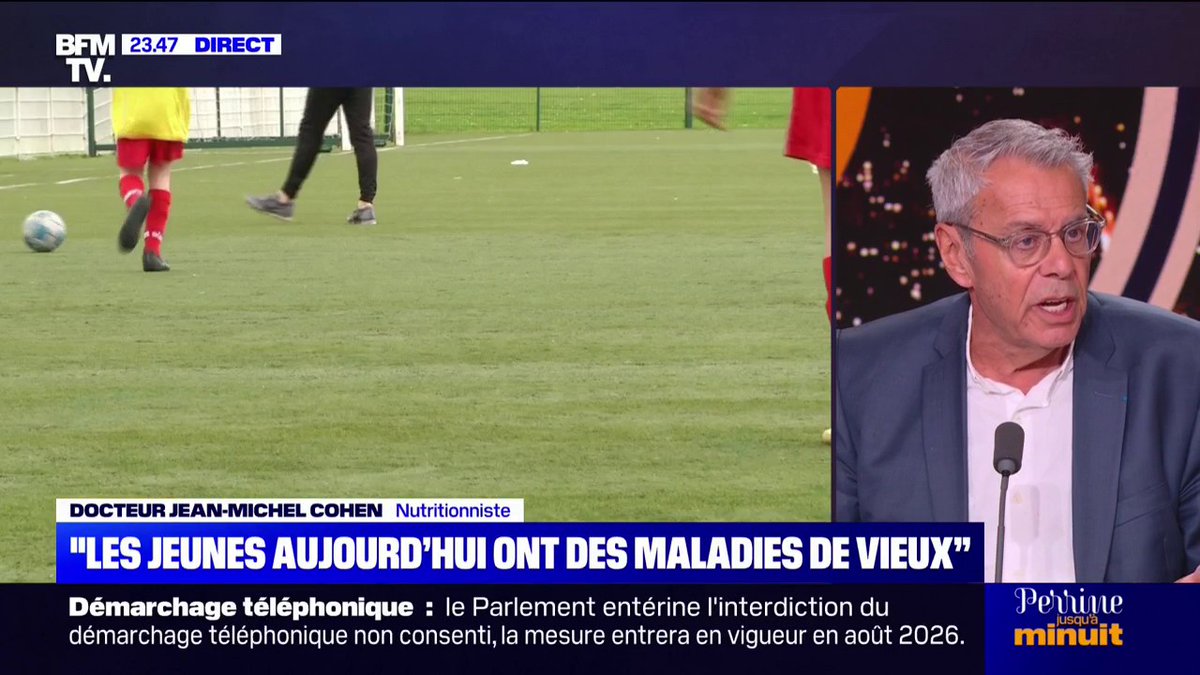 Sédentarité des enfants: "Les jeunes aujourd'hui ont des maladies de vieux", constate Jean-Michel Cohen, nutritionniste
