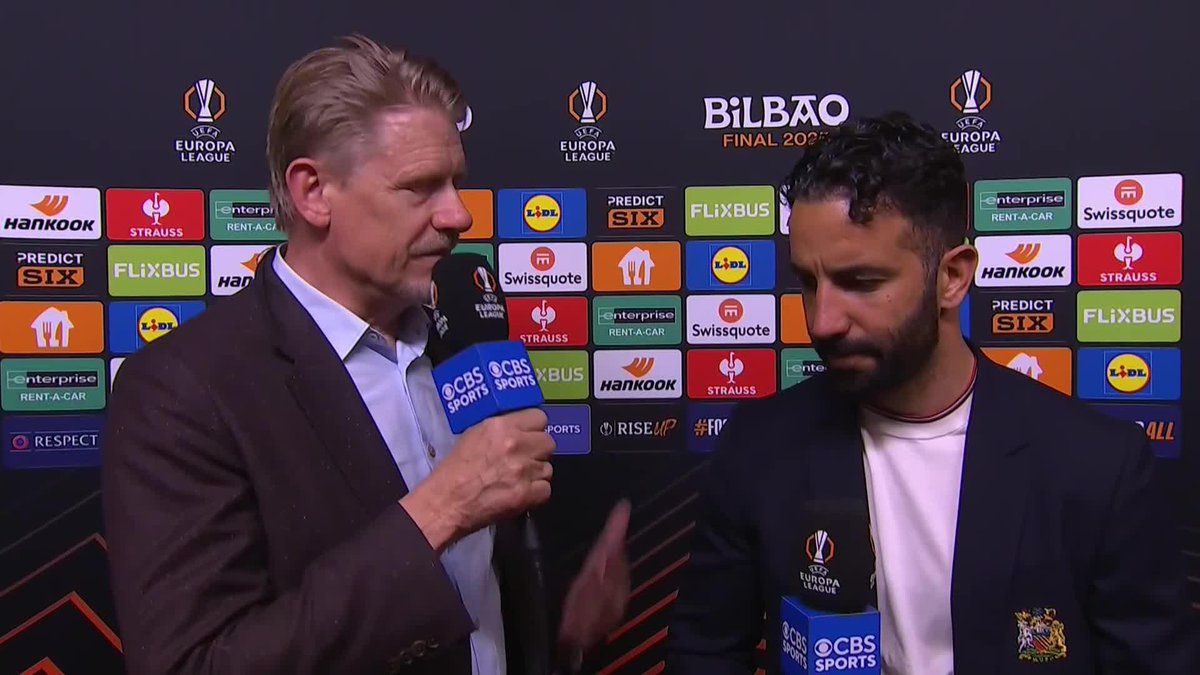 “We were the better team, but in the end if you don’t score goals you can’t win matches.” Ruben Amorim breaks down what went wrong for Manchester United in the Europa League final 🔴