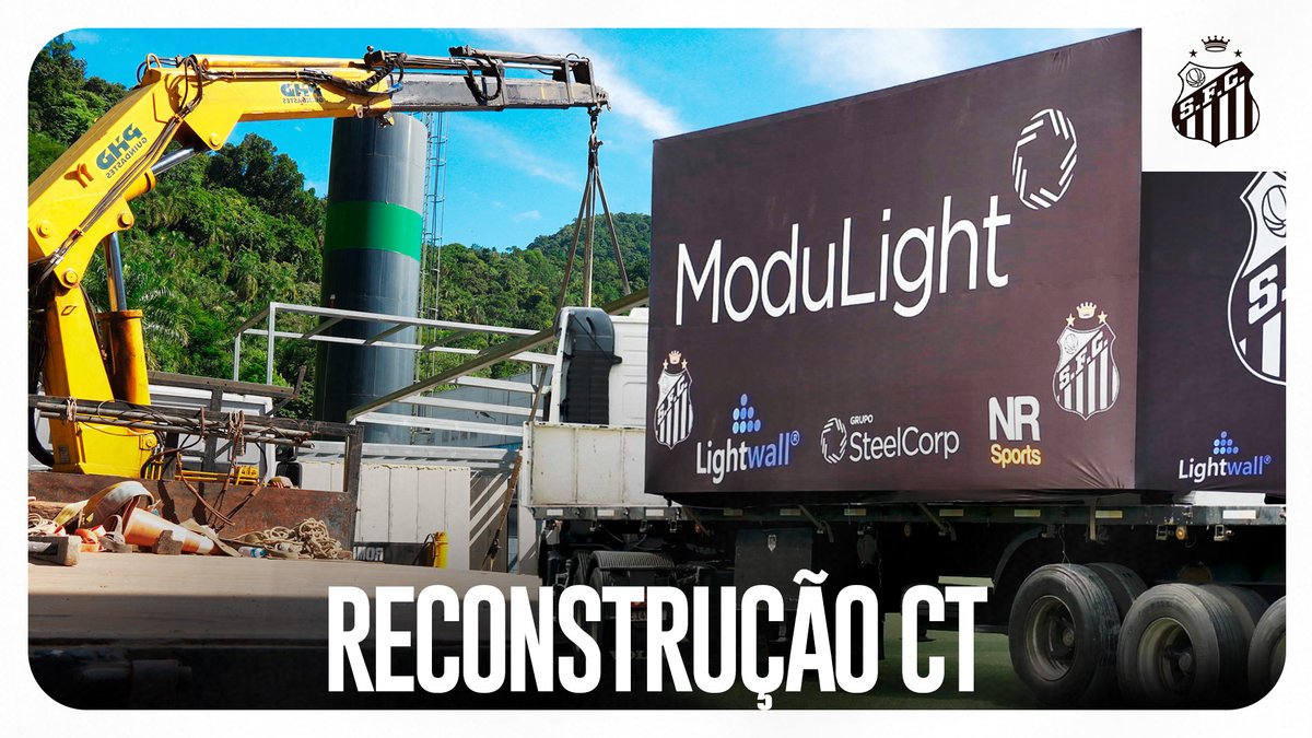 Santos inicia construção de novo CT da Base com tecnologia inédita e sustentável no Brasil ⚪⚫