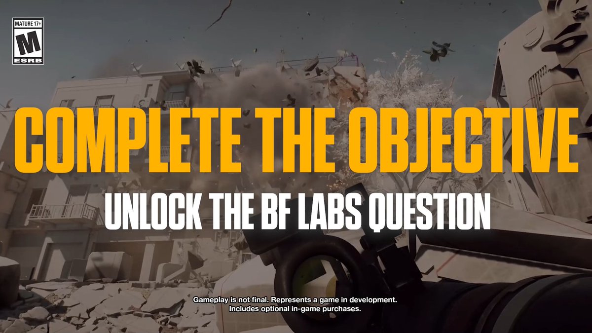 Want some #Battlefield Labs details? Alyek✨, SQUID-G, and Bruce Greene had to complete objectives with DICE Producer David Sirland to unlock some questions 🍿