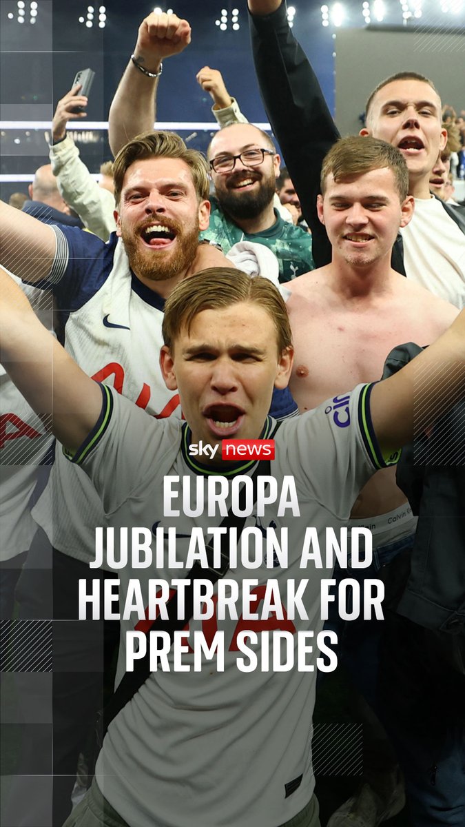 Tottenham Hotspur have won the Europa League after beating Premier League rivals Manchester United 1-0 in the final. ⚽ It is the first time Tottenham have won a trophy since the Carling Cup in 2008 🏆