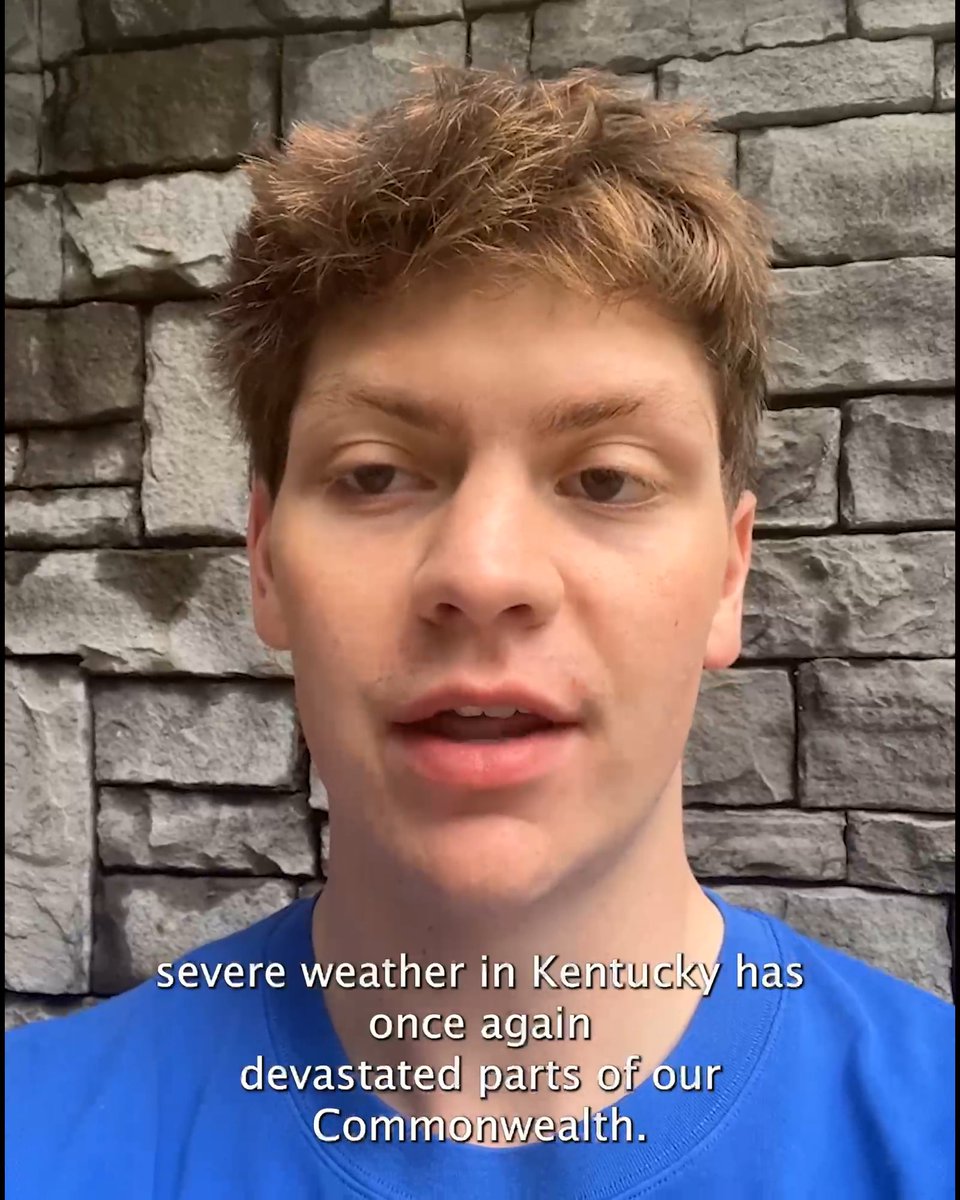 Looking to support Tornado recovery? We will accept needed supplies that will be directed to relief efforts in southern Kentucky. Drop off at Kroger Field “Blue Lot” off Alumni Drive. Thursday, May 22: 4-8 p.m. Friday, May 23: 11 a.m.-1 p.m. Trent Noah