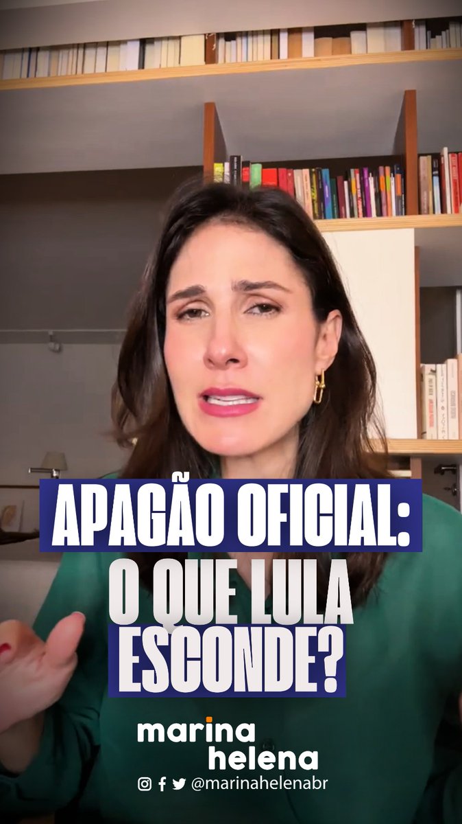 Lula não quer que você continue vendo os escândalos de corrupção. E já achou a “solução”: esconder dados públicos. É o apagão do Lula. Assista. Compartilhe.