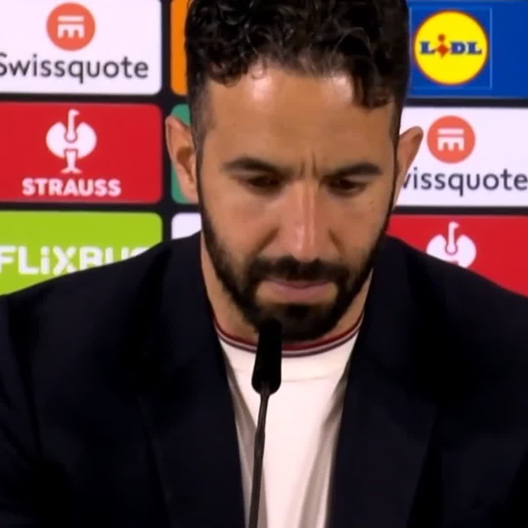 "We were the better team" Ruben Amorim on the Europa League final.