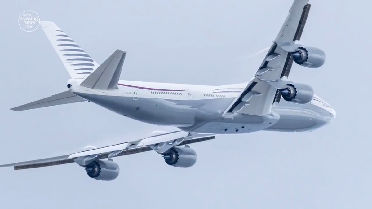 Reporter's Notebook: Qatar gifted the U.S. a $400 million jet to serve as a future Air Force One — a move that raises deeper questions: Is this diplomacy or influence? And what does it say about the price of American ideals today?
