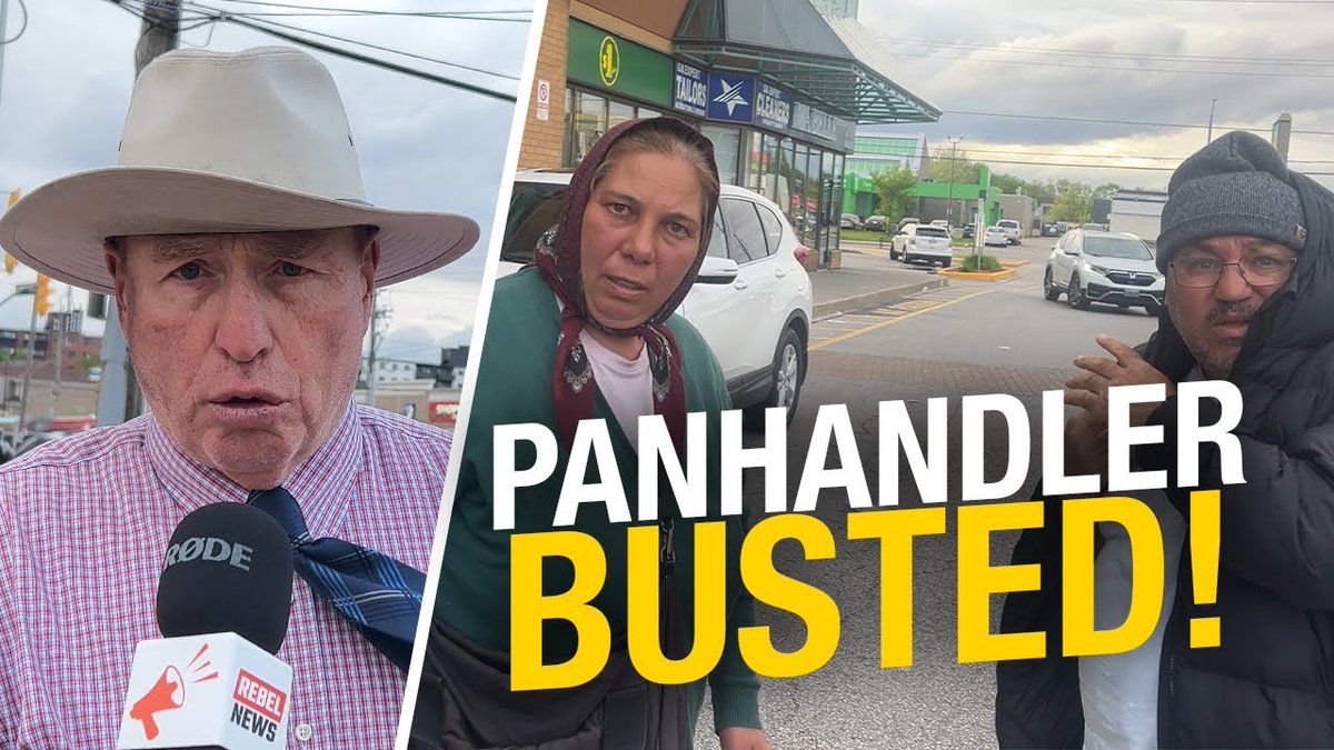 Shocking panhandling scheme exposed in Ontario! You may have come across a recent report by Lincoln Jay of Rebel News in which Jay exposed a band of female beggars in Mississauga, Ont., who were actually running a scam operation. Which is to say, they were claiming they were destitute and were trying to support several children. Alas, it turns out they were cogs in an elaborate grifting operation, passing themselves off as homeless in order to prey upon the generosity of good Samaritans. How low can one go? Jay’s report quickly went viral. And the Rebel News Tips Line soon lit up like the proverbial Christmas tree. Numerous reports flooded in from viewers regarding similar con jobs operating not just in the greater Toronto area but across Canada and even in some U.S. cities. So it is we went on full alert to spot — and expose — similar cons. And last Saturday, we happened upon one such grifter outside a No Frills supermarket in Richmond Hill, Ont. She was brandishing a cardboard sign claiming she had three children to support. We observed numerous people giving her both cash and groceries. We eventually approached her and gave her a $5 donation to engage in a conversation. In broken English, she told us she lived in a basement apartment a short distance away from the supermarket. We were uncertain if she was unable to fluently speak English or if she was simply pretending that she couldn’t speak English. After our interaction, we waited in the parking lot of the plaza. About two hours later, she packed up her bags and walked across the parking lot, presumably on her way home to that aforementioned nearby basement apartment. But no. Instead, she made a beeline to a blue Nissan that was waiting for her in the lot. She got into the car; we have no idea whether the male driver was her husband or her pimp — or both. We discreetly followed the Nissan. And it was eyebrow-raising to discover that the vehicle was headed towards Hwy. 404 southbound to Scarborough, some 25 km southeast of Richmond Hill. Hey, what happened to that basement apartment? And where exactly are those three kids (assuming they actually exist)? When the vehicle pulled over at a delicatessen, we approached the couple and asked them about their fake begging operation. Incredibly, the woman played dumb, denying she was begging outside the Richmond Hill No Frills supermarket even though her activity was all caught on camera. She also denied that she had been brandishing a cardboard sign proclaiming she had three kids — even though that very same sign was in the hatchback area of the Nissan. We followed them again to another plaza that had a Food Basics supermarket. We were wondering if she was planning to carry on her begging act here. But once the couple saw us, they beat a hasty retreat. Our ultimate goal was to find out where they resided. That’s because we are quite certain they do not live in a shelter nor a homeless encampment. One thing is for sure: they do not live in Richmond Hill. Alas, given that the couple was now on to us, they drove at an unsafe speed and at one point blew through a red light. We declined to follow any further. But it is obvious that this so-called destitute woman with three kids to support is clearly not who she claims to be. Rather, she would appear to be yet another scammer taking advantage of kindhearted people. If you know of another area where this behaviour is taking place, please let us know by reaching out to the Rebel News Tips Line: tips@rebelnews.com. Let’s all do our best to expose these shameful scammers. REPORT by David Menzies: