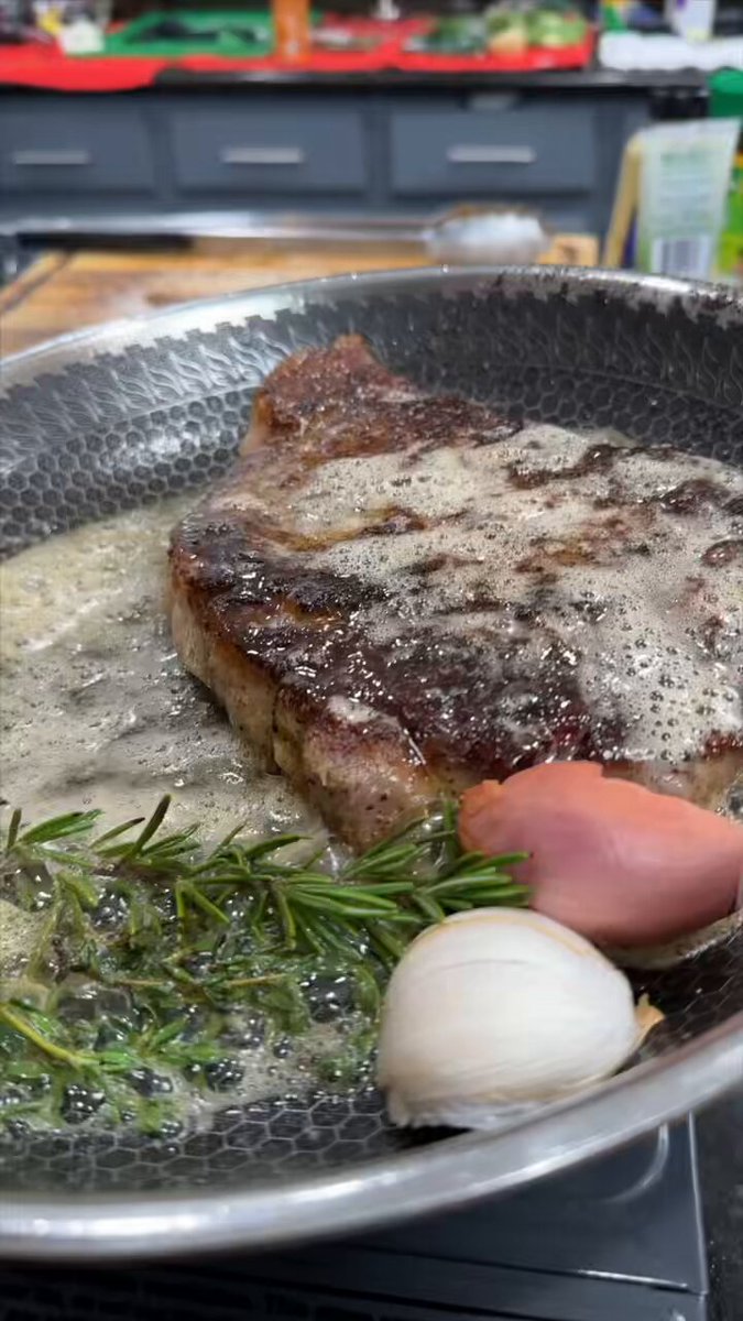 Ribeye w/ Cowboy Butter 😍🔥