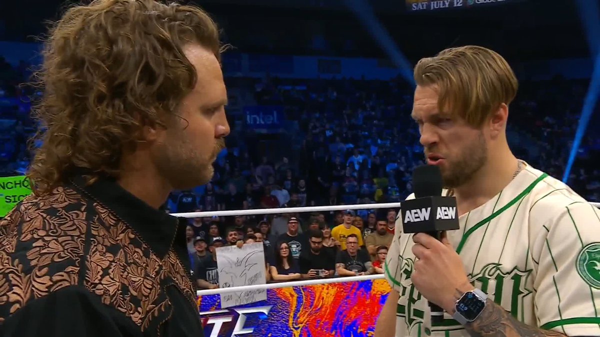 How far are Hangman Adam Page and Will Ospreay • ウィル・オスプレイ willing to go not just to win the @Owen_Foundation Tournament, but Jon Moxley at #AEWAllInTexas? Watch #AEWDynamite LIVE on TBS &amp; MAX