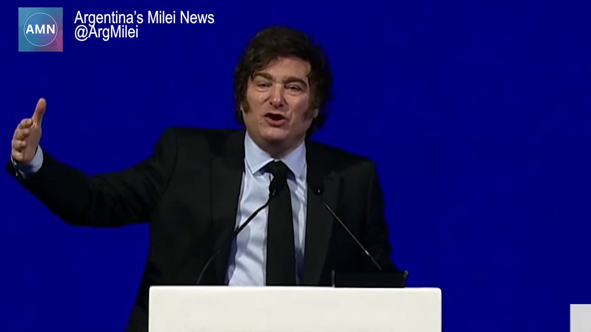 🚨🇦🇷 MILEI: FALLS IN THE BIRTH RATE WILL LEAVE THE WORLD WITHOUT PEOPLE "The role of population is paramount for economic growth. I say this due to the 'Agenda 2030' and the 'Agenda for Progress' thing. Now they're realizing that they went too far in attacking the family. Now we're paying that with falls in the birth rate. Now the new fear is that the world will be left without people. Why didn't they think of that before? We would have saved plenty of murders in the mothers' wombs." Source: Argentina's Milei News 🇦🇷🤝🌎 Javier Milei