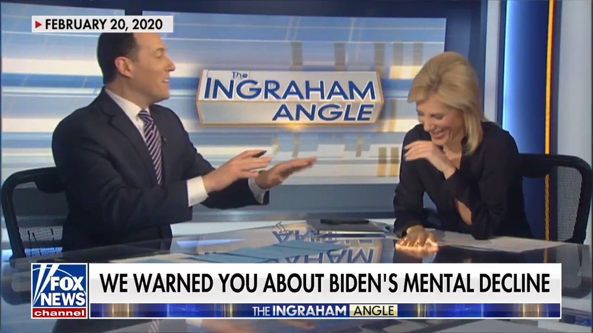 Ingraham Angle Flashback: We warned you about Biden's mental decline since 2019!
