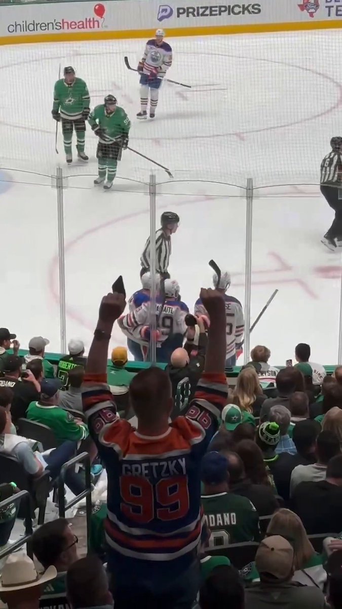 Leon Draisaitl has Dallas quiet after the first goal in Game 1 👀 📺 NOW on ESPN/ESPN+