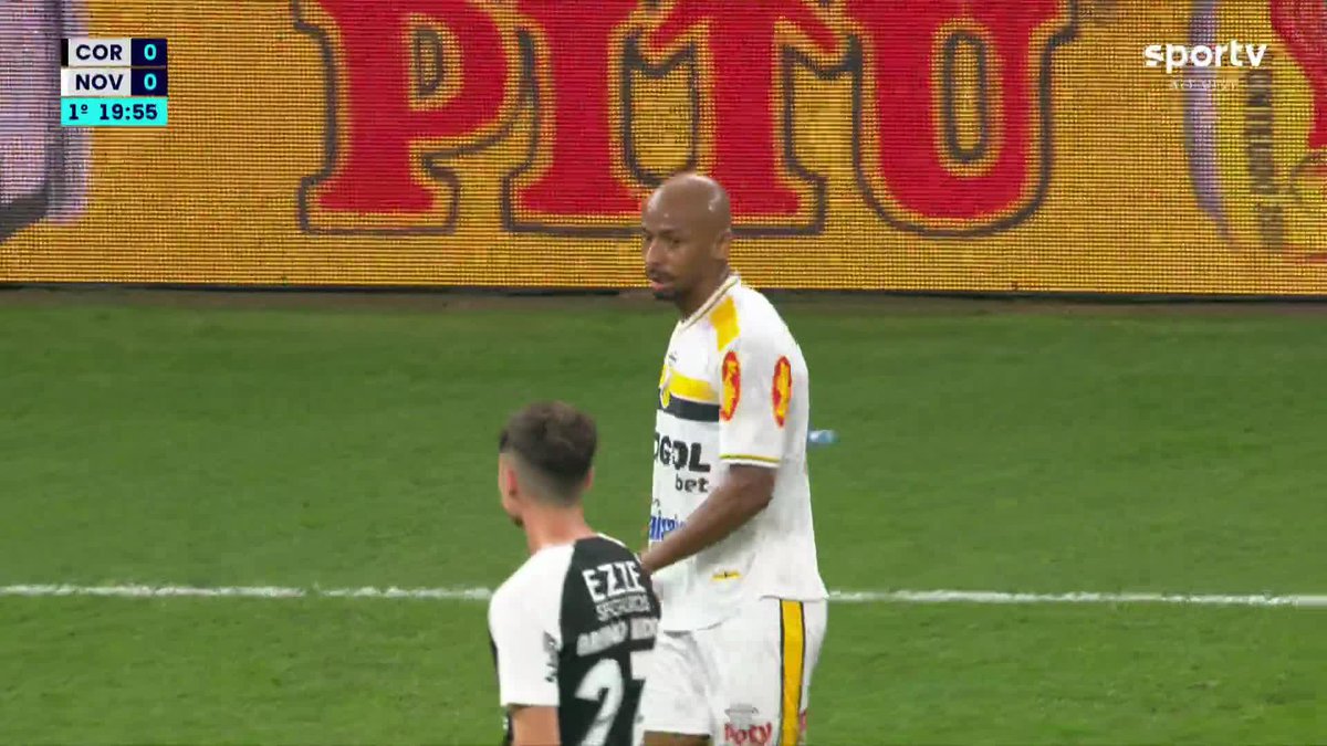 Dá neeeeele, bola! Que sequência em Corinthians x Novorizontino... Melhor parar tudo e começar de novo
