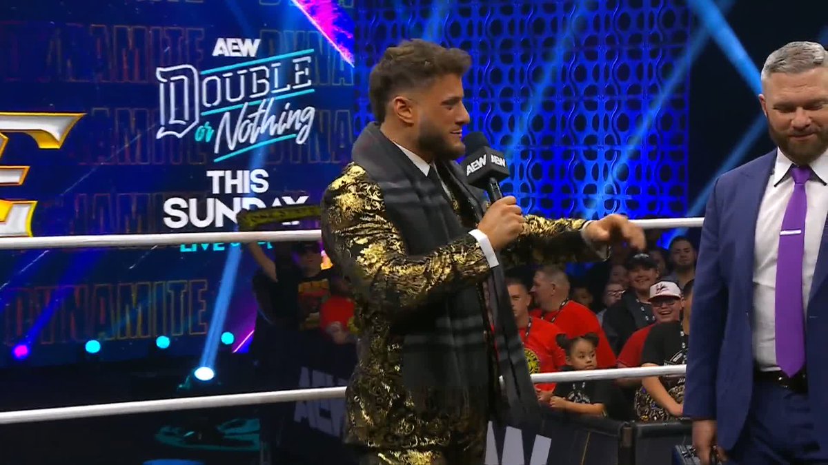 The contracts have been signed. MJF is now officially a member of The Hurt Syndicate. #AEWDynamite