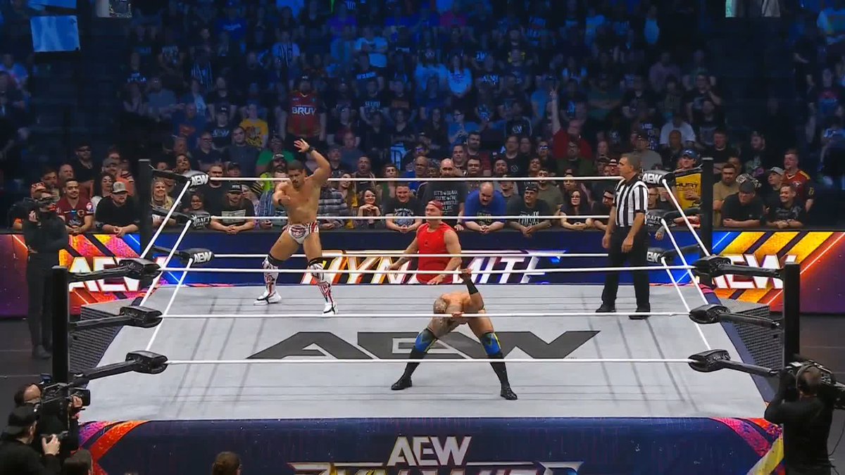 Not the scissors! Watch #AEWDynamite LIVE on TBS & MAX