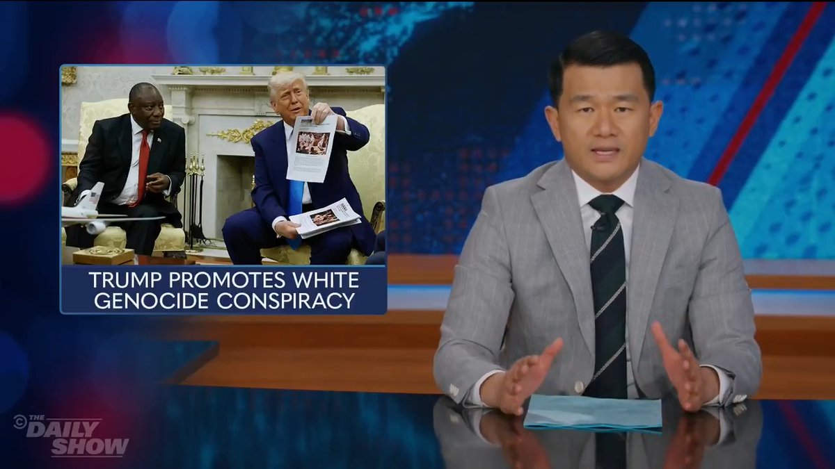 Trump doesn’t care much about genocide, but a fake “white genocide”? Now he’s fired up