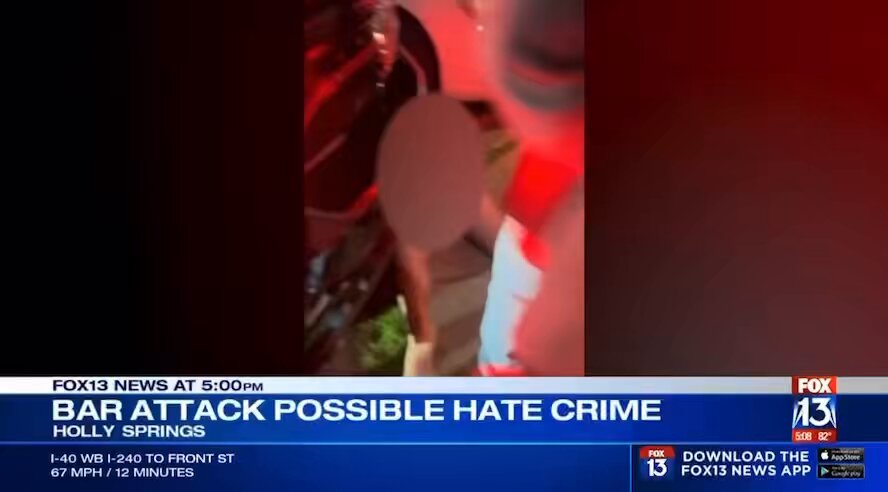 Authorities are investigating a possible hate crime after a Mississippi man was stripped and beaten with poles for repeatedly using racial slurs and displaying gang signs at a lounge. 👀