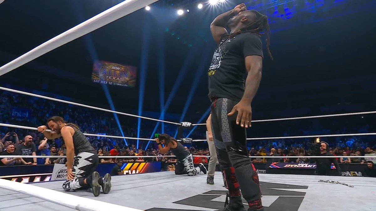 Team AEW is still out numbered even with 6 members per team at Anarchy In The Arena. The Elite and Gabe Kidd made The Death Riders stronger than ever. The situation is getting dire. AEW needs a hero, but the heroes are busy arguing about a title shot.