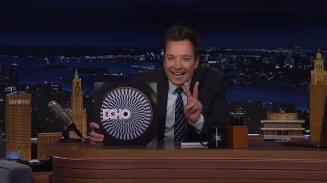 .BTS_official's Jin is hereee! 💙 #Jin_Echo #JinOnFallon #FallonTonight