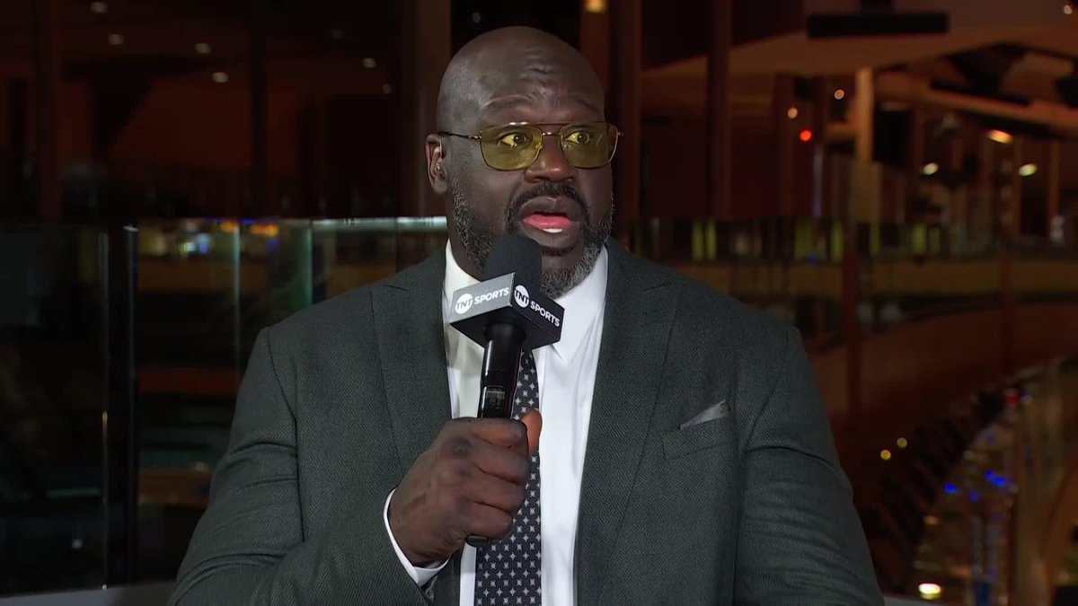 Shaq wants to see Ant take over in Game 2 😤