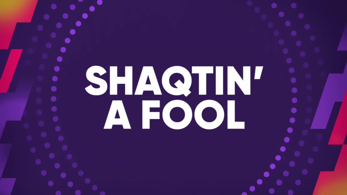 Shaq got Draymond to read his own #Shaqtin play 🤣💀
