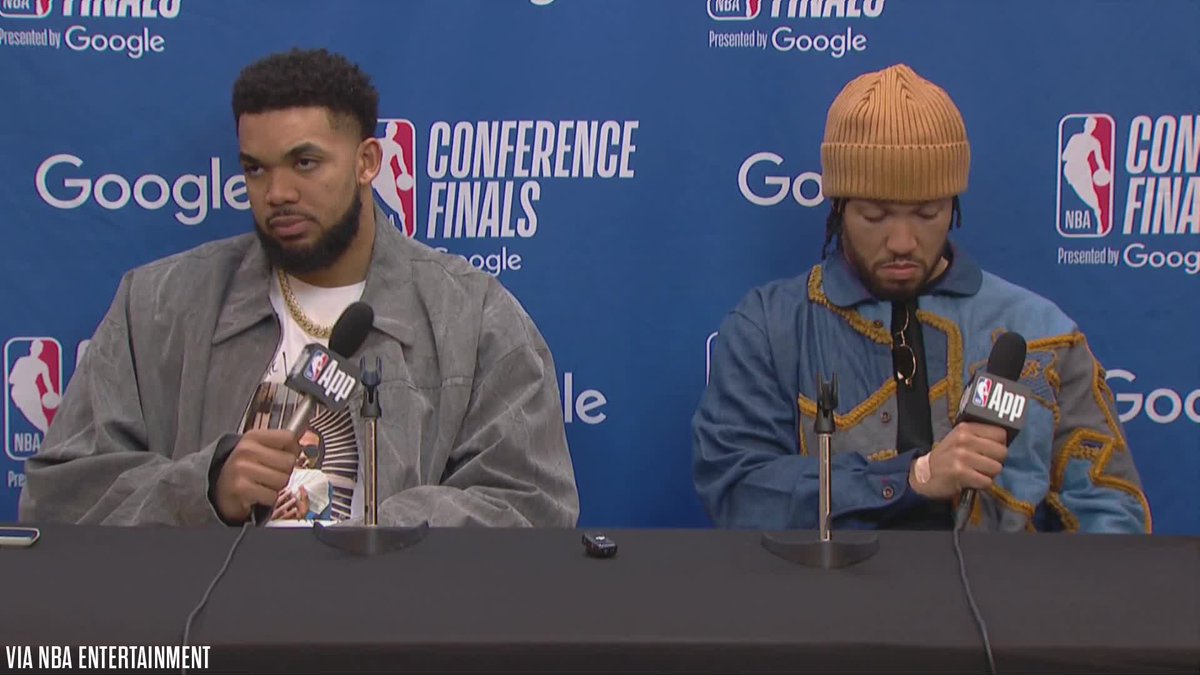 "In the playoffs, when you win, it's the best thing ever. When you lose, it's the worst thing ever. The best way to deal with all that is to stay level-headed and making sure we have each other's backs." - Jalen Brunson