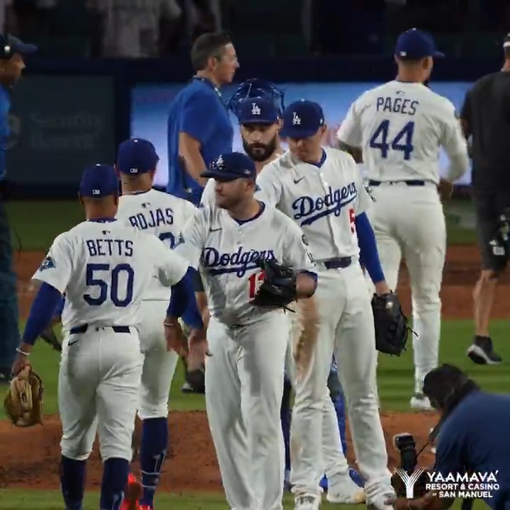 Victory formation! Dodgers x Yaamava' Resort & Casino