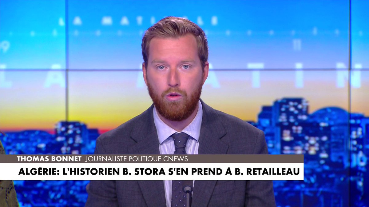 L'édito de Thomas Bonnet : «Algérie : l'historien Benjamin Stora s'en prend à Bruno Retailleau» dans #LaMatinale