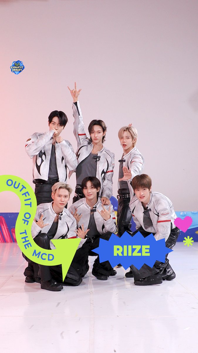 𝟐𝟓𝟎𝟓𝟐𝟐 𝑶𝒖𝒕𝒇𝒊𝒕 𝑶𝒇 𝑻𝒉𝒆 𝑴𝑪𝑫 : 𝑶𝑶𝑻𝑴 with RIIZE 잠시 후 저녁 6시! 엠카 본방사수 잊지마세요 🫶 #MCOUNTDOWN #엠카운트다운 #OOTM #RIIZE #라이즈