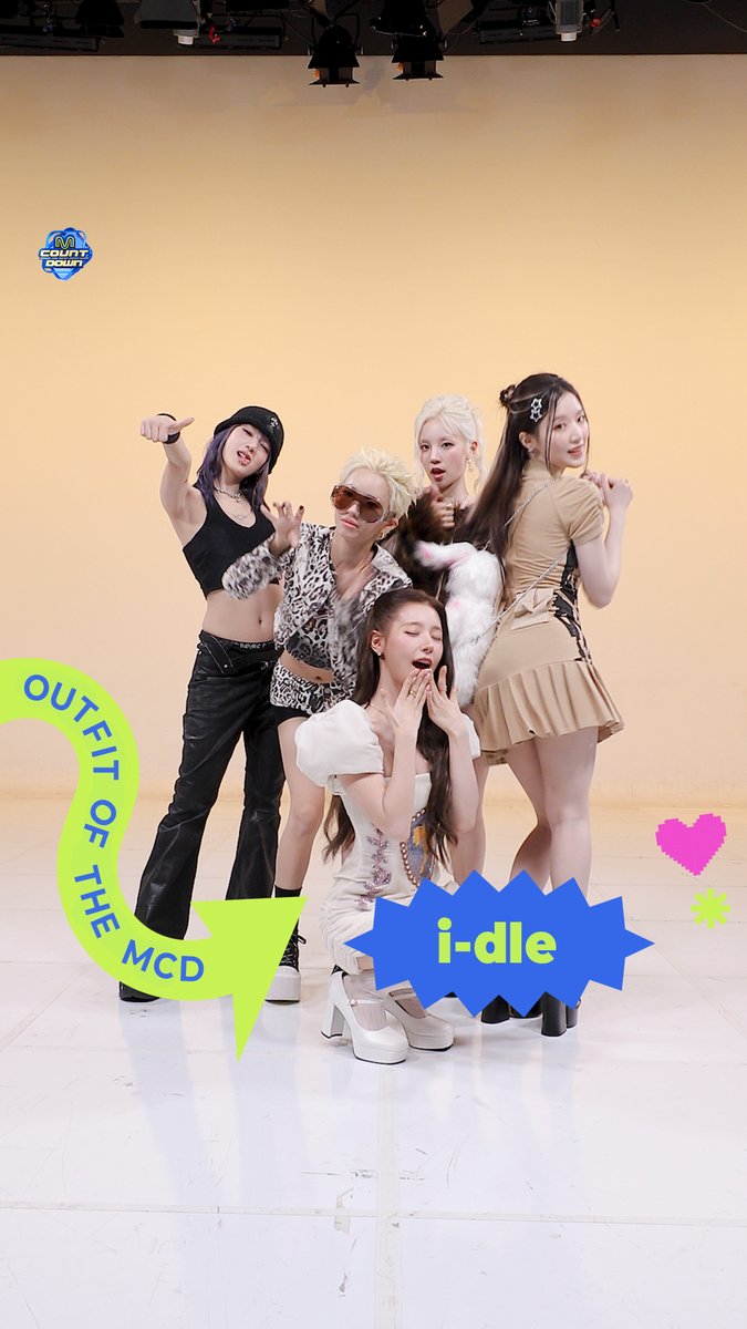 𝟐𝟓𝟎𝟓𝟐𝟐 𝑶𝒖𝒕𝒇𝒊𝒕 𝑶𝒇 𝑻𝒉𝒆 𝑴𝑪𝑫 : 𝑶𝑶𝑻𝑴 with i-dle (아이들) 잠시 후 저녁 6시! 엠카 본방사수 잊지마세요 🫶 #MCOUNTDOWN #엠카운트다운 #OOTM #idle #아이들