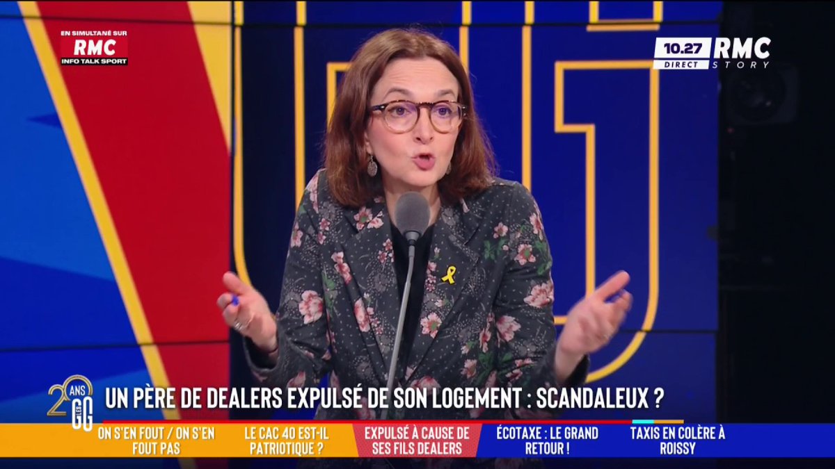 🏢 Un septuagénaire expulsé de son HLM à cause de ses fils dealers 🗣️ Barbara Lefebvre : "On parle de misère sociale... elle est bien la misère sociale payée par nos impôts. Quand t'es pas foutu d'éduquer tes gosses correctement, c'est normal d'être expulsé." #GGRMC