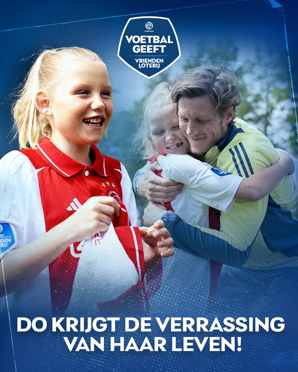 Wout Weghorst verrast Ajax-fan Do (10) met een dag om nooit te vergeten 🤍❤️🤍 #VoetbalGeeft | @Vriendenloterij