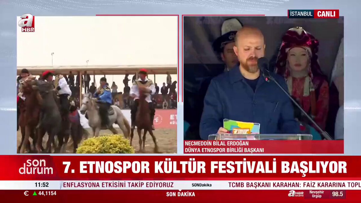 Dünya Etnospor Birliği Başkanı Bilal Erdoğan: “Bugün Gazze başta olmak üzere dünyanın pek çok yerinde çocuk bu en temel haktan mahrum bırakılıyor.”