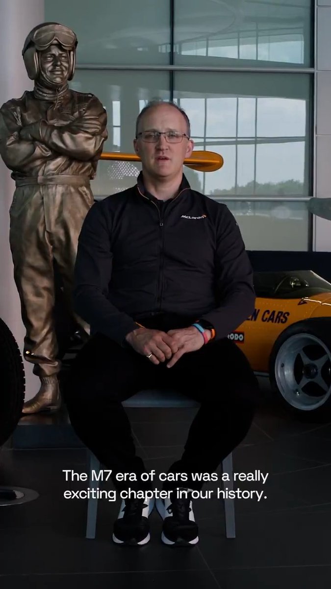 “It’s very similar to the journey we’re on as a team now.” 💬 Bringing our iconic past together with the current MCL39 🧡 #McLaren | #M7AReborn | @OKX