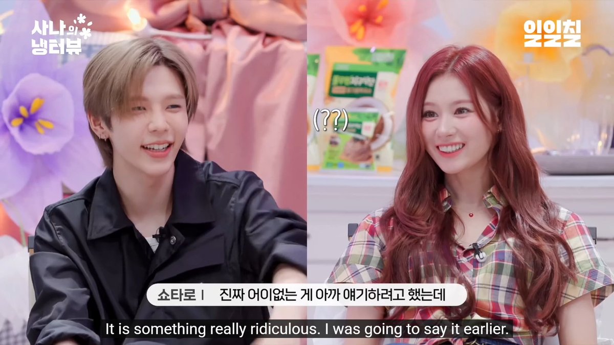 Shotaro said Sana is like a GOD in Japan and the national treasure, even his friends in Japan who aren't interested in idols ask "Did you meet TWICE? Did you meet Sana?" 😭