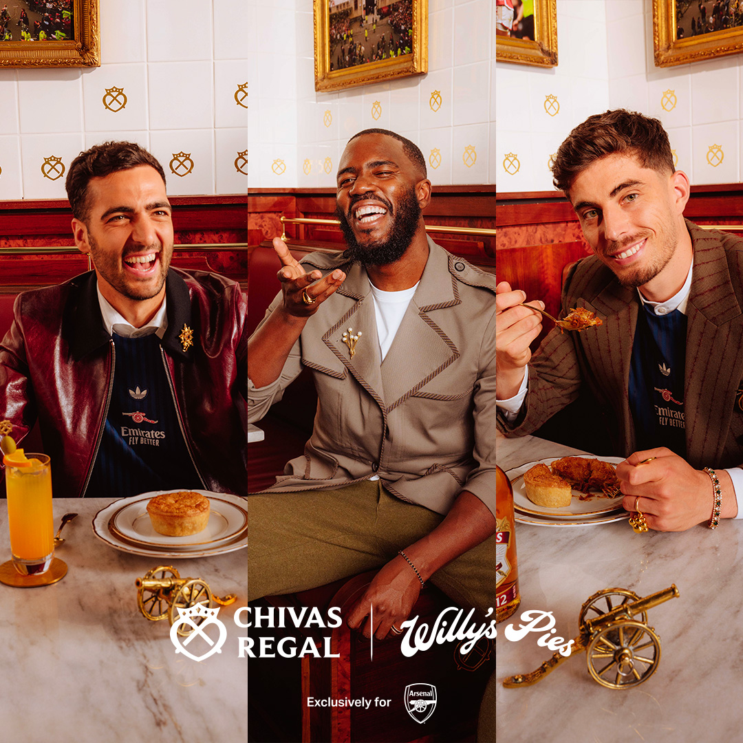 The Pie Chart. All Flavour. No Filter. For Episode 1 of Pies & Punchlines, Chivas Regal and Mo Gilligan dive into the Pie Chart to find out what individual slices make up our Arsenal players' experience at the club 📈 🤝 Chivas Regal 18+ I Drink Responsibly