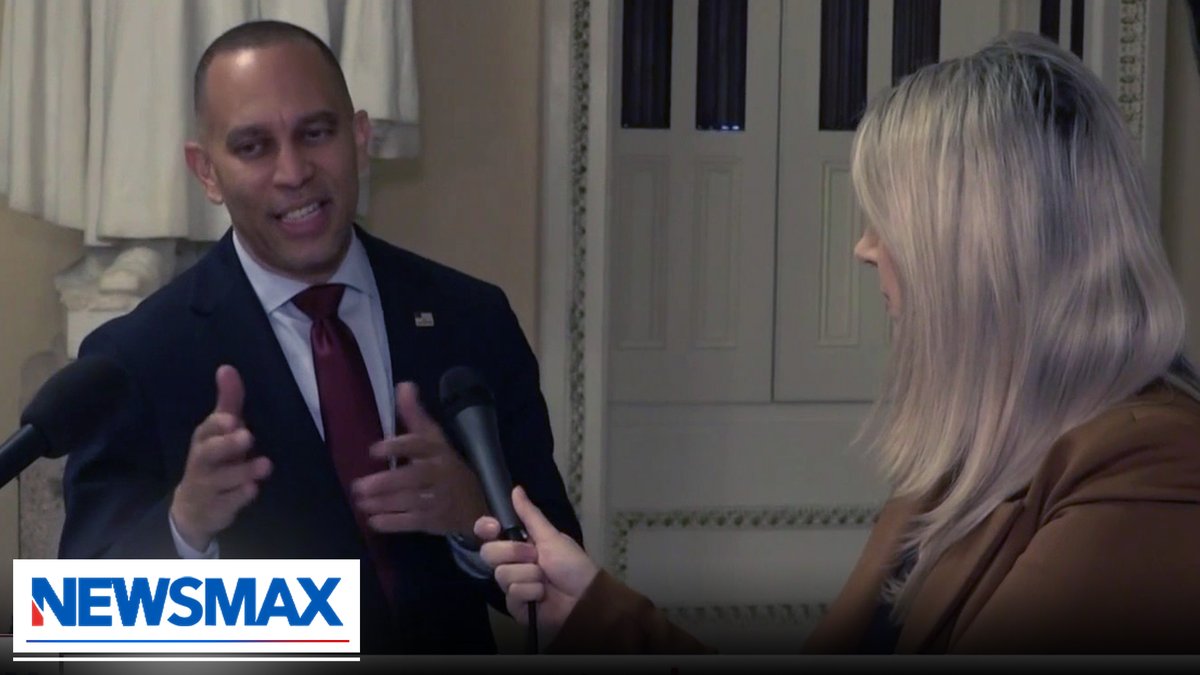 House Minority Leader Hakeem Jeffries reacts to the passing of President Donald Trump's "One Big Beautiful Bill." Kilmeny Duchardt