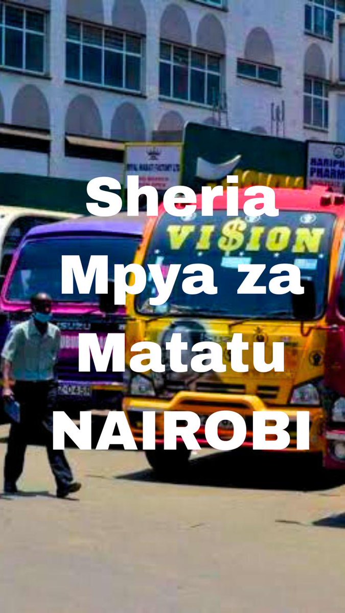 Sheria mpya za matatu jijini Nairobi