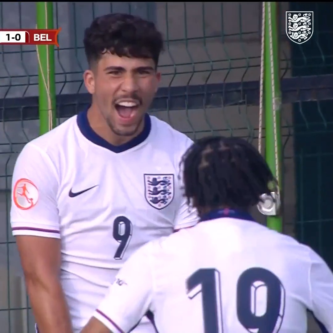 A brilliant team goal in our first game of the #U17EURO 👏 Our #YoungLions will look to build on their 1-1 draw with Belgium when they face Italy tomorrow night.